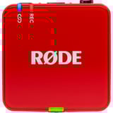 Rode Microphones Wireless GO (Gen 3), Micrófono rojo