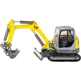 SIKU 3559, Automóvil de construcción amarillo/Gris