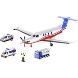 SIKU SUPER Pilatus PC-12 Pro "Flying Doctors" con accesorios, Automóvil de construcción 