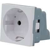 Shelly Adaptador de enchufe para soporte blanco