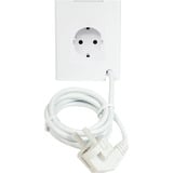 Shelly Adaptador de enchufe para soporte blanco