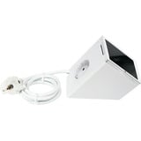 Shelly Adaptador de enchufe para soporte blanco