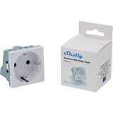 Shelly Adaptador de enchufe para soporte blanco