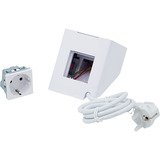 Shelly Stand Socket Adapter, Enchufe blanco