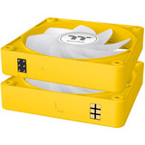 Thermaltake CL-F227-PL14BB-A, Ventilador amarillo