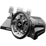 Thrustmaster T-GT II Volant + pedalier 4160823 Negro, Acero satinado USB Volante + Pedales PC, PlayStation 4, PlayStation 5 negro, Volante + Pedales, PC, PlayStation 4, PlayStation 5, Alámbrico, USB, Negro, Acero satinado, Corriente alterna