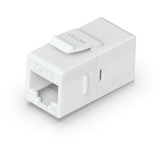 Ubiquiti Acoplador Keystone Cat.6, paquete de 12, Embrague blanco