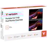 Verbatim 32403, Monitor LED negro