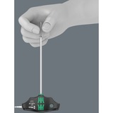 Wera Set 467/7 de destornilladores hexagonales HF con mango transversal + soporte, 7 piezas negro/Verde