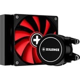 Xilence Performance A+ LiQuRizer LQ210 Procesador Sistema de refrigeración líquida todo en uno 12 cm Negro, Refrigeración por agua negro/Rojo, Sistema de refrigeración líquida todo en uno, 12 cm, 70 cfm, Negro