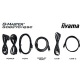 iiyama G-Master GOB2701QSC-B1 OLED, Monitor de gaming negro