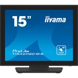 iiyama T1532MSC-B1S, Monitor LED negro (mate)