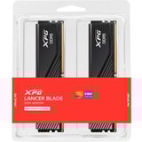 ADATA LANCER BLADE módulo de memoria 32 GB 2 x 16 GB DDR5 288-pin DIMM, Memoria RAM negro, 32 GB, 2 x 16 GB, DDR5, 6400 MHz, 288-pin DIMM