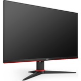 AOC G2 24G2AE/BK pantalla para PC 60,5 cm (23.8") 1920 x 1080 Pixeles Full HD LED Negro, Rojo, Monitor de gaming negro/Rojo, 60,5 cm (23.8"), 1920 x 1080 Pixeles, Full HD, LED, 1 ms, Negro, Rojo