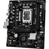 ASRock B860M-H2, Placa base negro