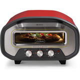 Ariete Horno para pizza DA GENNARO, Horno de pizza rojo/Acero fino