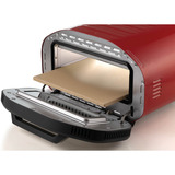 Ariete Horno para pizza DA GENNARO, Horno de pizza rojo/Acero fino