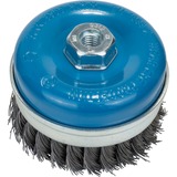 Bosch 2 608 622 010 cepillo y rueda de alambre Cepillo de copa 10 cm Cepillo de copa, 1,4 cm, 10 cm, 0,5 mm, Metal, 8500 RPM