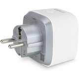 Bosch 8750001300X4, Toma de corriente con interruptor blanco