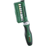 Bosch Destornillador de carraca con juego de puntas, 19 piezas, Conjuntos de bits verde/Negro