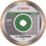 Bosch Disco de corte de diamante estándar para cerámica, Ø 200mm, Hoja 