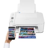 Canon PIXMA TS3751i Inyección de tinta A4 4800 x 1200 DPI Wifi, Impresora multifuncional blanco, Inyección de tinta, Impresión a color, 4800 x 1200 DPI, A4, Impresión directa, Blanco