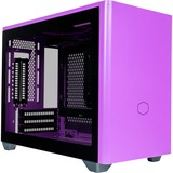 Cooler Master MasterBox NR200P Small Form Factor (SFF) Negro, Púrpura, Cajas de torre violeta, Small Form Factor (SFF), PC, Negro, Púrpura, Mini-DTX, Mini-ITX, Malla, Vidrio templado, Plástico, Acero, 15,5 cm