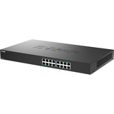 D-Link Switch no gestionado Multi-Gigabit 2.5G de 16 puertos, Interruptor/Conmutador negro