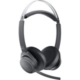 Dell Premier Wireless ANC Headset - WL7022, Auriculares con micrófono negro, Inalámbrico, Oficina/Centro de llamadas, 155,1 g, Auriculares, Negro