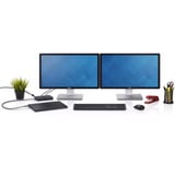 Dell WD15 USB-C Dock Reacondicionado, Estación de acoplamiento negro