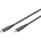 Digitus AK-300343-008-S, Cable negro