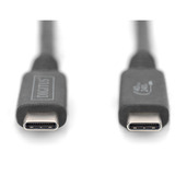 Digitus AK-300343-008-S, Cable negro