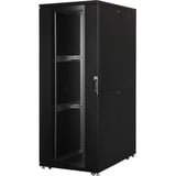 Digitus Armario de servidor de la serie Unique - 800 x 1200 mm (an. x pr.), Armario IT negro, Rack o bastidor independiente, 42U, 1000 kg, Negro