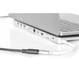 Digitus Cable de extensión USB 2.0, conector USB-C > puerto USB-C, Cable alargador negro