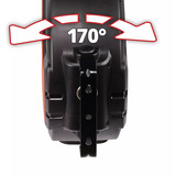 EINHELL 4138005, TC-PH 150, Soporte para manguera negro/Rojo