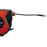 EINHELL Enrollador automático de manguera neumática TC-PH 150, Soporte para manguera negro/Rojo