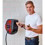 EINHELL Enrollador automático de manguera neumática TC-PH 150, Soporte para manguera negro/Rojo