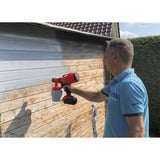 EINHELL Sistema de pulverización de pintura a batería Power X-Change TC-SY 18/60 Li-Solo, 18 Voltios, Arma de aerosol rojo/Negro