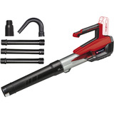 EINHELL Soplador de hojas profesional a batería GP-LB 18/200 LI, 18 Voltios rojo/Negro