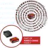 EINHELL Soplador de hojas profesional a batería GP-LB 18/200 LI, 18 Voltios rojo/Negro