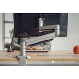 Evoluent Evoluent D Medium Wireless ratón Oficina mano derecha RF inalámbrico Laser 3200 DPI negro/Plateado, mano derecha, Diseño vertical, Laser, RF inalámbrico, 3200 DPI, Negro