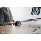 Evoluent Evoluent D Medium Wireless ratón Oficina mano derecha RF inalámbrico Laser 3200 DPI negro/Plateado, mano derecha, Diseño vertical, Laser, RF inalámbrico, 3200 DPI, Negro