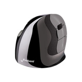 Evoluent VerticalMouse D Wireless, Ratón negro/Plateado
