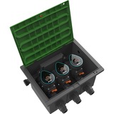 GARDENA 1286-20 pieza y accesorio para sistema de riego valve, Módulo de control  gris, valve, Negro, 12 bar, 3 pieza(s)