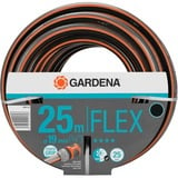 GARDENA Manguera Comfort FLEX 19mm (3/4"), 25 m negro/Naranja, 18053-20