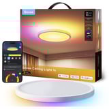 Govee Luz de Techo Inteligente Redonda 30cm RGBWW + RGBIC, Luz de LED 
