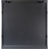 Inter-Tech SMA-6612 12U Bastidor de pared Negro, Armario IT negro, Bastidor de pared, 12U, 40 kg, Bloqueo del teclado, 23,5 kg, Negro