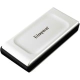 Kingston 1000G SSD portátil XS2000, Unidad de estado sólido plateado/Negro, 1 TB, USB Tipo C, 3.2 Gen 2 (3.1 Gen 2), 2000 MB/s, Negro, Plata