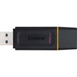 Kingston DataTraveler Exodia unidad flash USB 128 GB USB tipo A 3.2 Gen 1 (3.1 Gen 1) Negro, Lápiz USB negro/Amarillo, 128 GB, USB tipo A, 3.2 Gen 1 (3.1 Gen 1), Tapa, 11 g, Negro