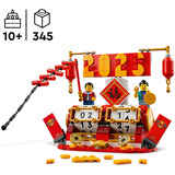 LEGO Iconic Calendario de Fiestas, Juegos de construcción Juego de construcción, 10 año(s), Plástico, 345 pieza(s), 444 g